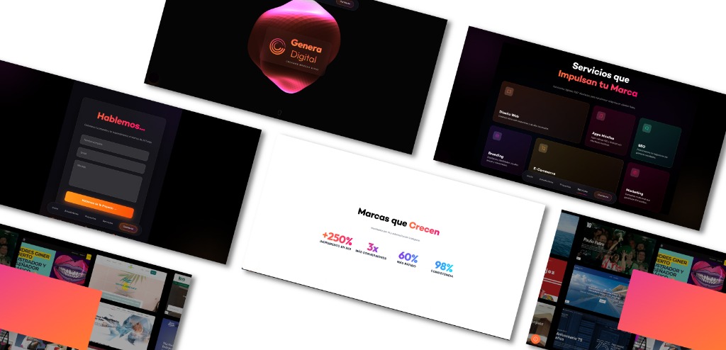 Genera — Hero y Presentación